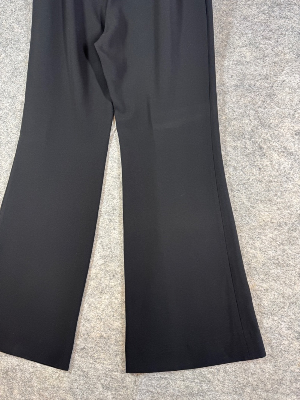 Georges Rech Black Wide Leg Pants High Waist Minimalist Tailored Career Size 42 - Picture 14 of 16